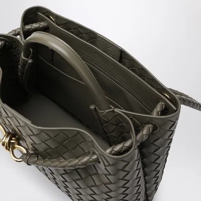 Bottega Veneta Women Andiamo Cypress Medium Bag In Gray