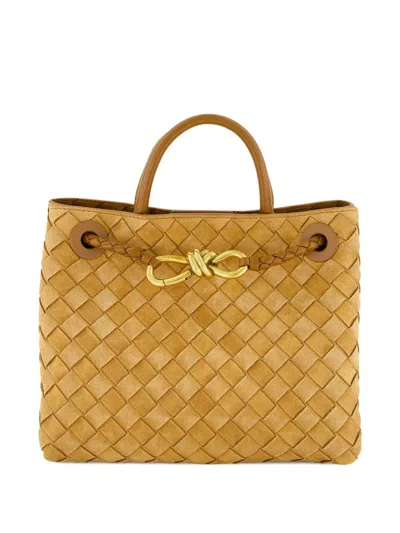 Bottega Veneta Women Andiamo Small Leather Tote Bag In Multi