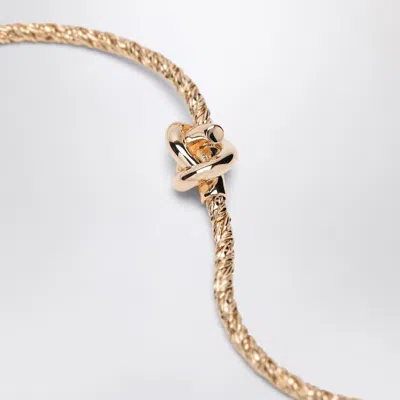 Bottega Veneta Women Gold Knot Bracelet In Gold