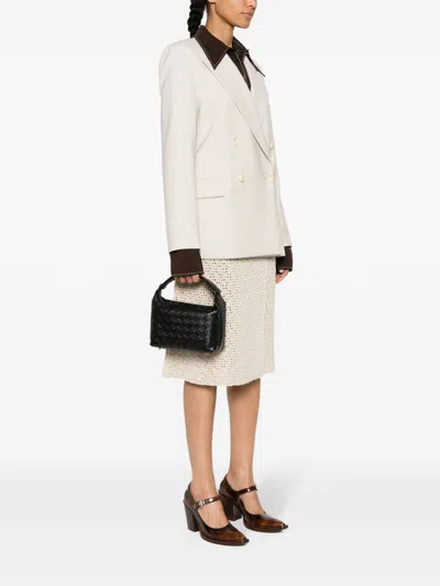 Bottega Veneta Women Wallace Mini Leather Handbag In Multi