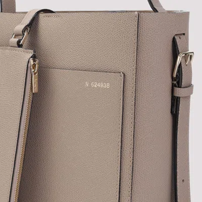 Valextra Sahara Calf Leather Small Bucket Bag In Multi