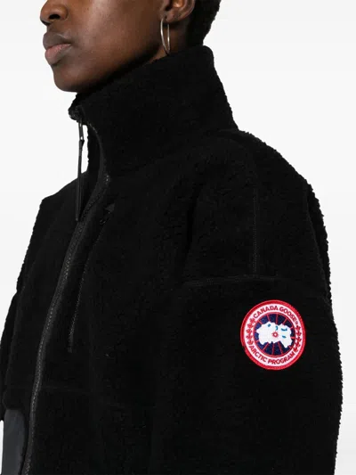 Canada Goose Simcoe Fleece Wool-blend Jacket In Multi