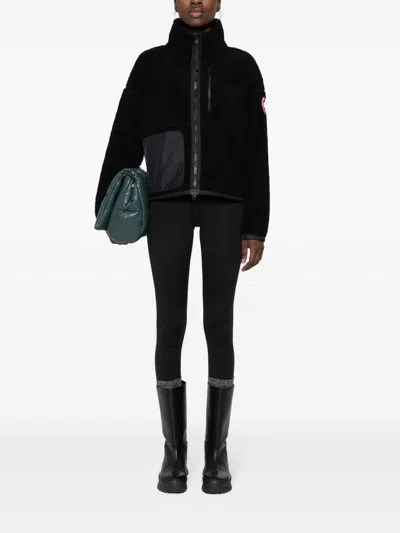 Canada Goose Simcoe Fleece Wool-blend Jacket In Multi
