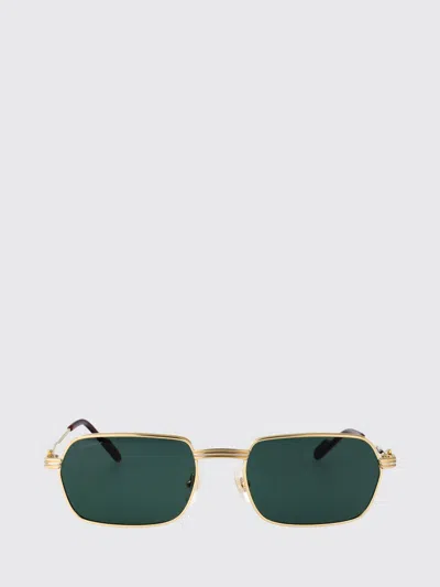 Cartier Rectangular Sunglasses In Black