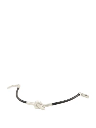 Celine Men Knot Bracelet In Black