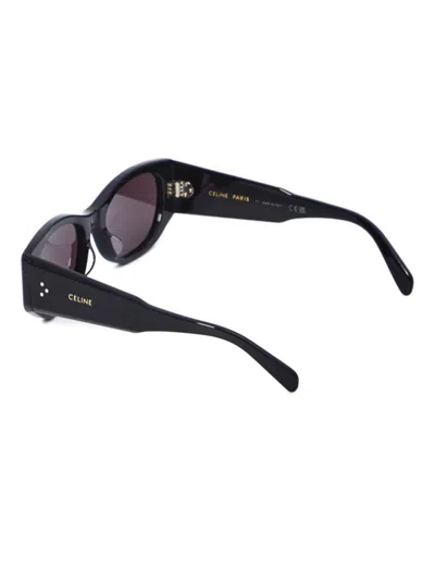 Celine Women Rectangular Sunglassess In Black
