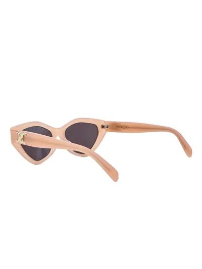 Celine Women Triomphe 17 Sunglasses In Brown
