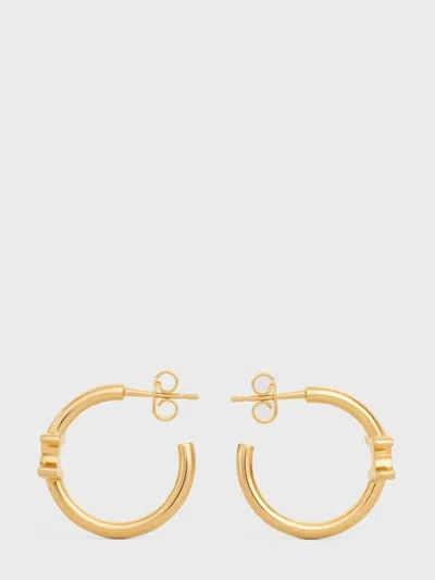 Celine Triomphe Asymmetric Ring Earring In Gold