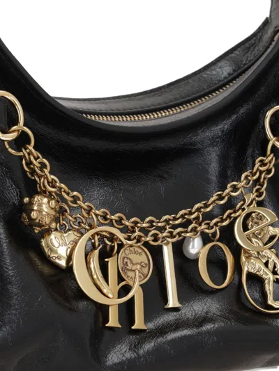 Chloé Women  Charms Leather Hobo Bag In Multi