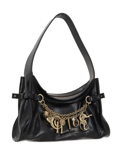 Chloé Women  Charms Leather Hobo Bag In Multi