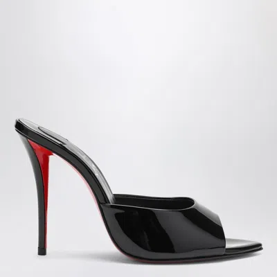 Christian Louboutin Miss Z Mules In Black Patent Leather Women In Black