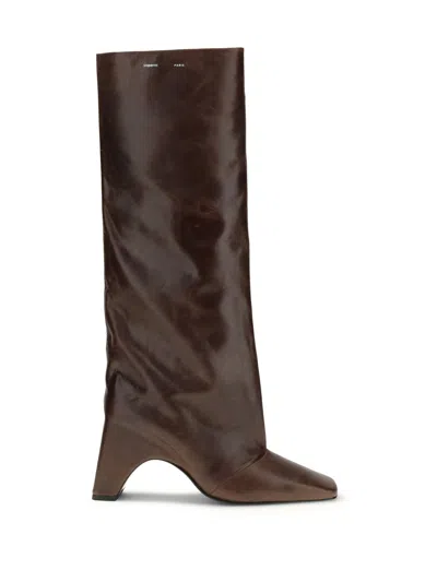Coperni Women Bridge High Boots In Brown