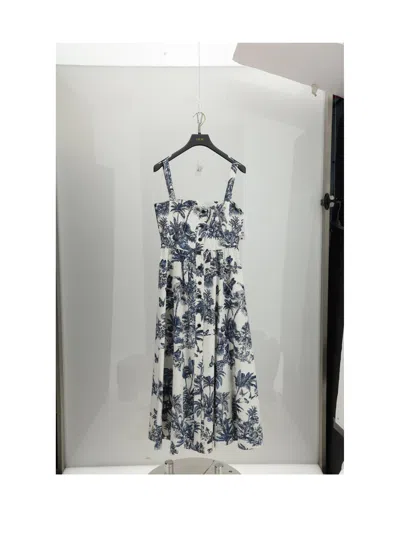 Dior Women Dress In Blue