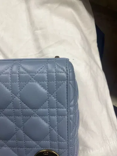 Dior Women Pre-loved Bag Very Good Condition In Blue