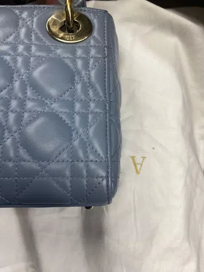 Dior Women Pre-loved Bag Very Good Condition In Blue