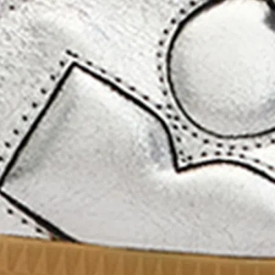 Isabel Marant Festive Beth Metallic Leather Low-top Sneakers In Multi