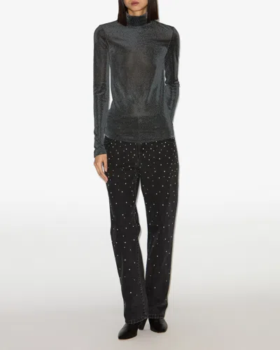 Isabel Marant Étoile Top Jadia In Gray