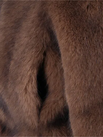 Dunst Classic Structured Brown Jacket With Timeless Appeal In Brown