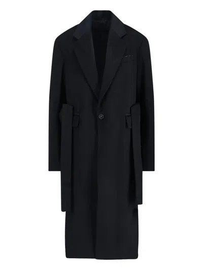 Setchu Single-breasted Cashmere Blazer In Black