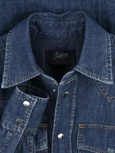 The Seafarer Renata Shirt In Blue