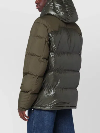 Polo Ralph Lauren Military Green Down Jacket In Green