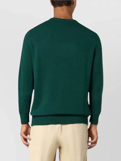 Mc2 Saint Barth Graphic Print Crew Neck Sweatshirt In Green