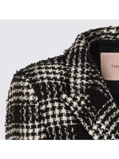 Twinset Black Blazer In Black
