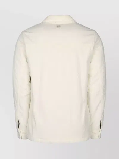 Jacob Cohen Men Light Jacket Velluto Str. Tinto Reattivo In White