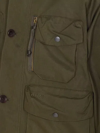 Barbour Westdale Jacket Featuring Adjustable Cuffs In Green