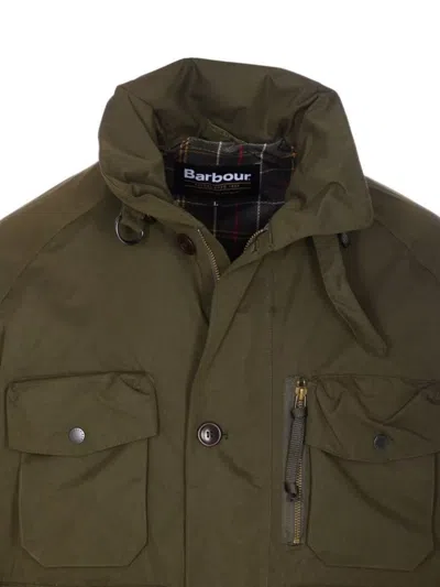 Barbour Westdale Jacket Featuring Adjustable Cuffs In Green