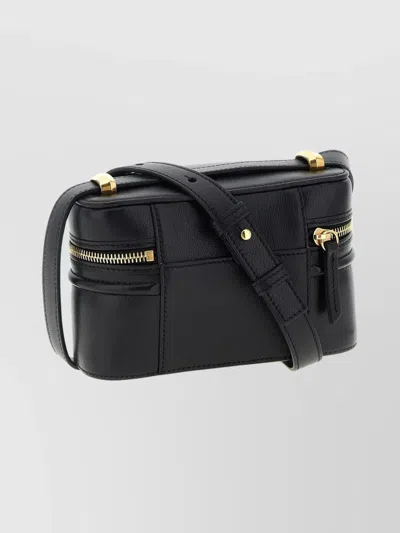 Chloé Chloe Horse Medal Shoulder Bag Women In Black