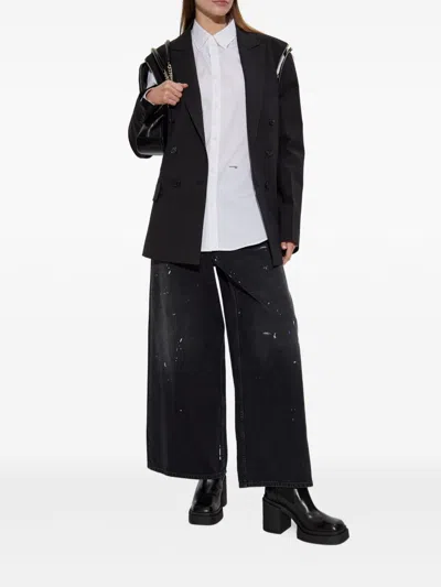 Dsquared2 X Bettter Double-breasted Zip Blazer In Black