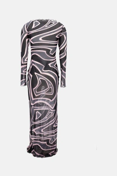 Pucci Emilio  Women Dress In Tulle In Multi