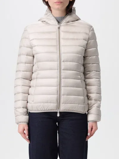 Save The Duck Jacket  Woman Color Beige In White