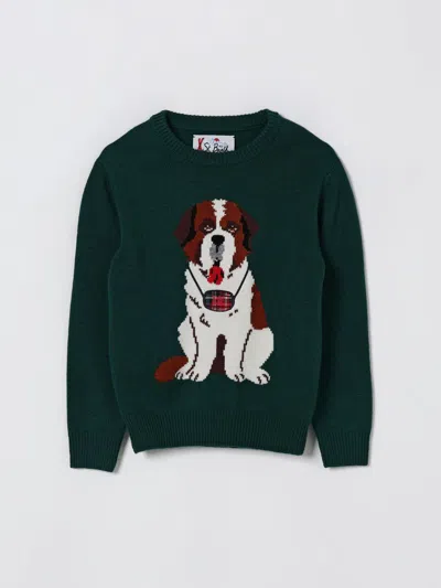 Mc2 Saint Barth Sweater  Kids Color Green In Multi