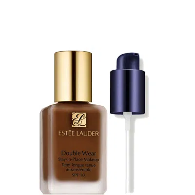 Estée Lauder Estee Luader Double Wear Stay-in-place Makeup With Makeup Pump Bundle (various Shades) - 7c1 Rich Ma In Brown