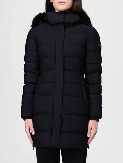 Moose Knuckles Jacket  Woman Color Black In Black
