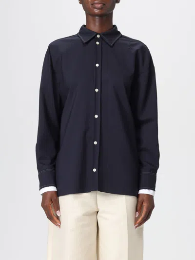 Marni Wool Shirt In Blue