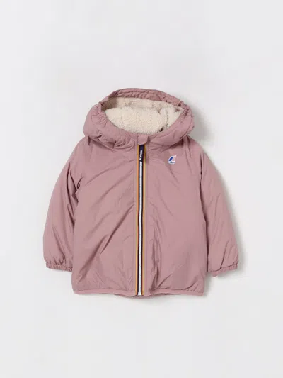 K-way Jacket  Kids Color Quartz In Pink