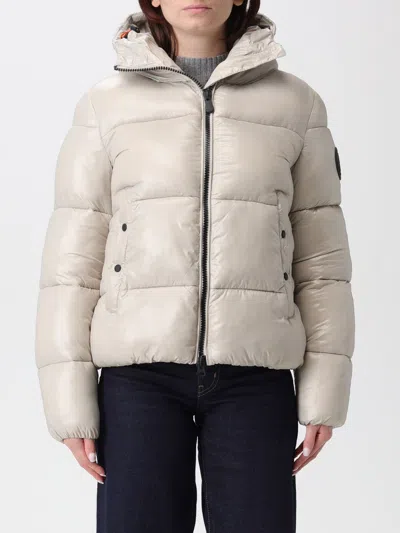Save The Duck Jacket  Woman Color Beige In Neutral