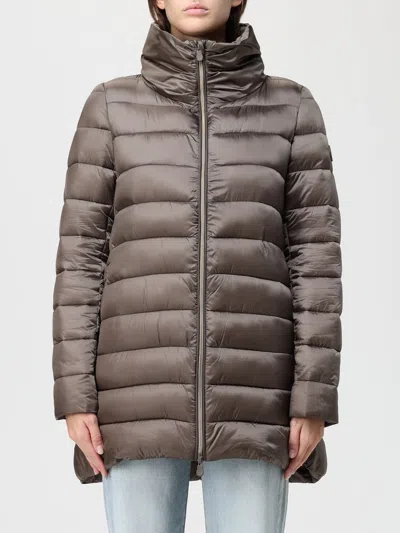 Save The Duck Jacket  Woman Color Grey 1 In Gray
