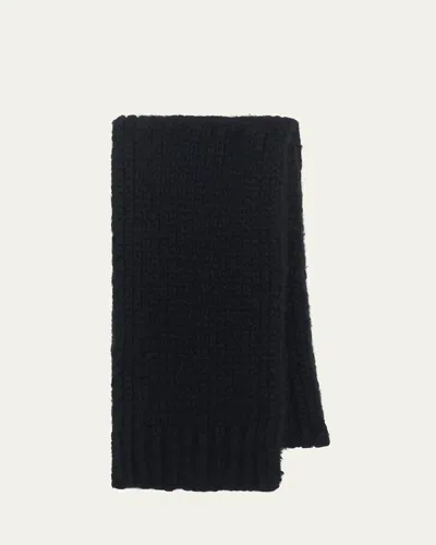 Gabriela Hearst Men's Pyke Cashmere Scarf In Black