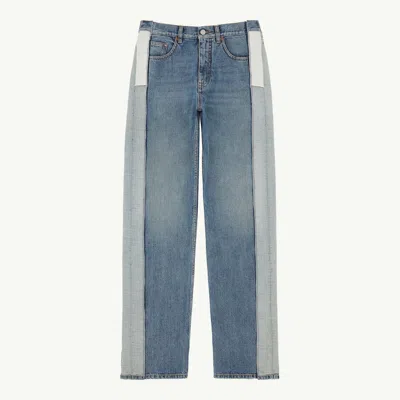 Mm6 Maison Margiela Straight-leg Jeans In Blue