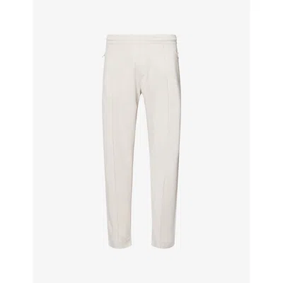 Orlebar Brown Mens Struma Straight-leg Wool Trousers Cashew In White