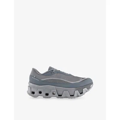 On Womens Cloudmster Hyper Mesh Trainers Phantom Apollo F Eur 38.5 / 5.5 Uk In Gray