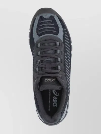 Asics Lightweight Sneakers With Breathable Mesh Design In Black