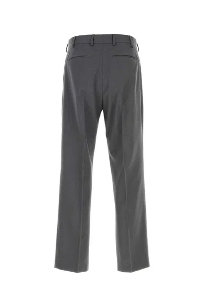 Pt Torino Tailored Wool Trousers With Pleats And Pockets In Multi