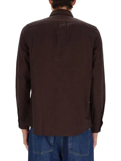 Ps By Paul Smith Regular Fit Shirt In Brown