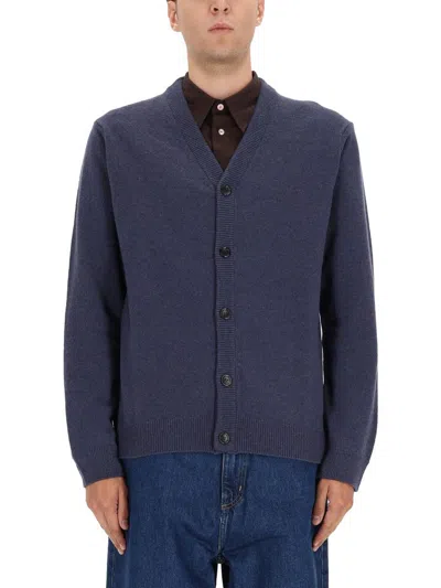 Ps By Paul Smith Ps Paul Smith Wool Cardigan In Black