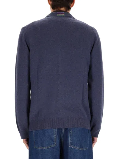 Ps By Paul Smith Ps Paul Smith Wool Cardigan In Black
